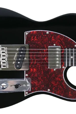 Seasonal Sale Jet JT-350 BK R Black Telecaster Electric Guitar - Terry Carter Music Store