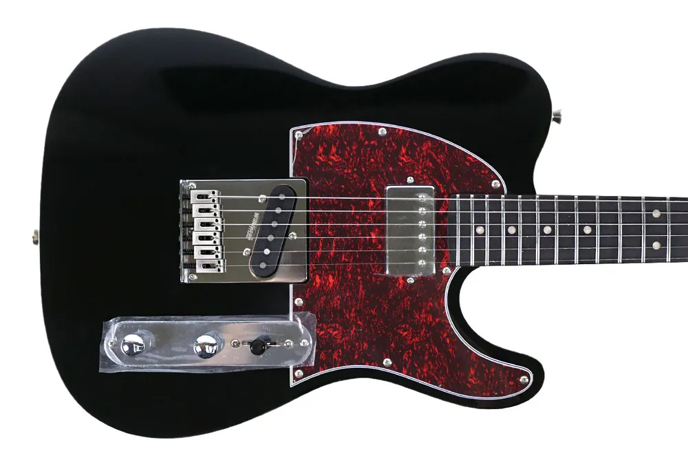 Seasonal Sale Jet JT-350 BK R Black Telecaster Electric Guitar - Terry Carter Music Store