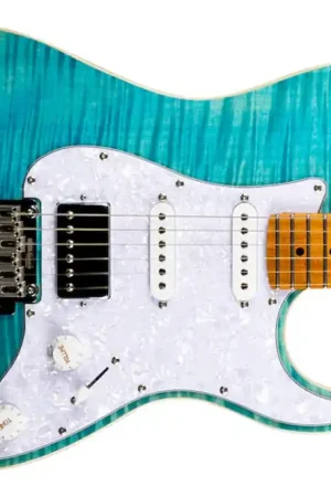 New Arrival Jet JS-450 OBL Ocean Blue Stratocaster Electric Guitar - Terry Carter Music Store