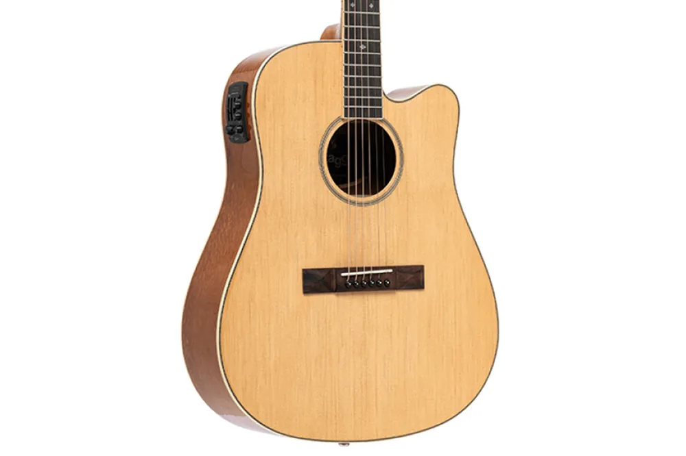 Stagg SA45 DCE-LW Acoustic-Electric Guitar - Terry Carter Music Store Mega Sale