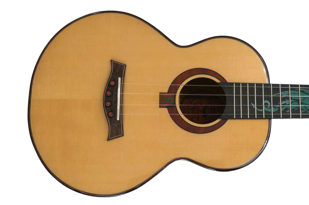 Flight A10 SC Tenor Ukulele | Cocobolo Dragon Anniversary Model - Terry Carter Music Store Same Day Shipping