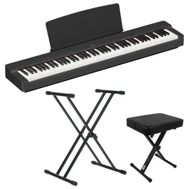 Low Price Yamaha P-225 Digital Piano Bundle