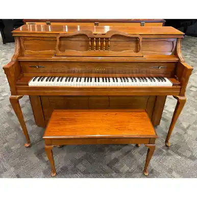 Used Yamaha M26 Upright Piano - Cherry While Supplies Last