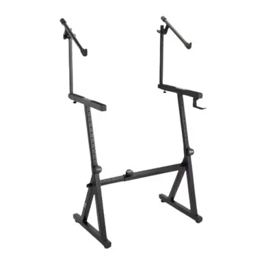 On-Stage KS1365 Z Keyboard Stand with Second Tier - Heid Music Time-Limited