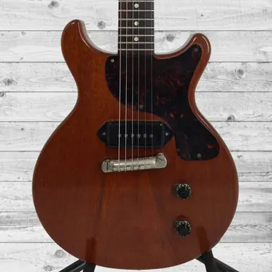 1959 Gibson Les Paul Jr. Electric Guitar - Cherry (7 lb 10 oz) - Heid Music Low Price