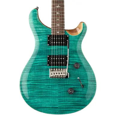 PRS SE Custom 24 Electric Guitar - Turquoise - Heid Music Fresh Stock