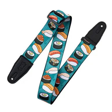 Levy's Tasty Grooves Guitar Strap - Sushi Roll - Heid Music New Arrival
