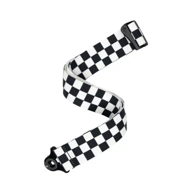 D'Addario Auto Lock Guitar Strap - Skater Checkerboard - Heid Music Get Yours