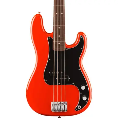 Brand New Heid Music | Fender Player II Precision Bass Guitar - Coral Red