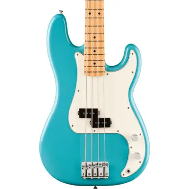 Heid Music | Fender Player II Precision Bass Guitar - Aquatone Blue, Maple Discount