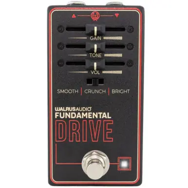 Trusted Brand Heid Music | Walrus Audio Fundamental Series Drive Pedal
