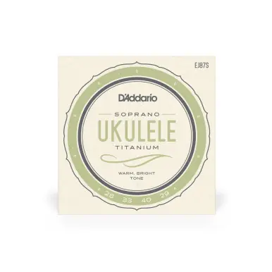 Heid Music | String Set, D'Addario Soprano Uke Titanium EJ87S Popular