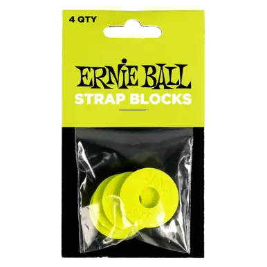 No Minimum Order Heid Music | Ernie Ball Strap Blocks 4pk - Green