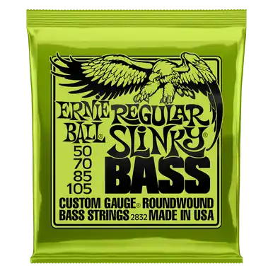 Fan Favorite Heid Music | Ernie Ball 2832 Regular Slinky Bass Guitar Strings .050-.105