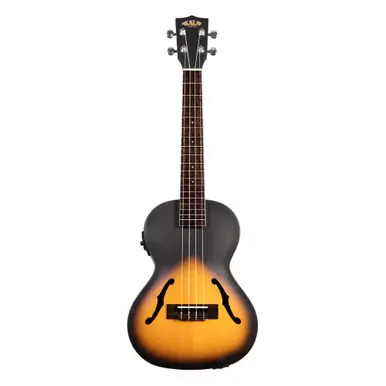 No Minimum Order Kala Archtop Tenor Ukulele w/ Electronics - Sunburst - Heid Music