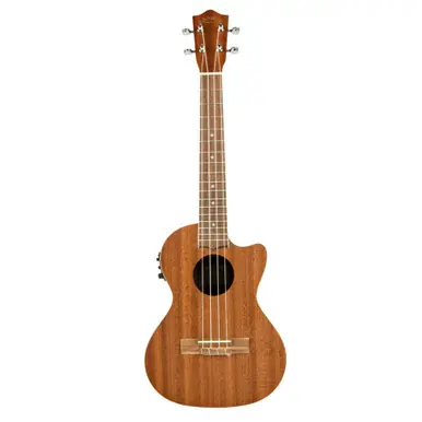 Lanikai Mahogany Acoustic / Electric Tenor Ukulele with Cutaway - Heid Music Super Sale
