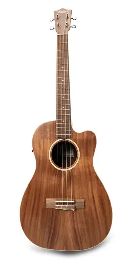 Heid Music | Lanikai Acacia Solid Top Baritone Ukulele Cutaway w/ Electronics - Natural Holiday Sale