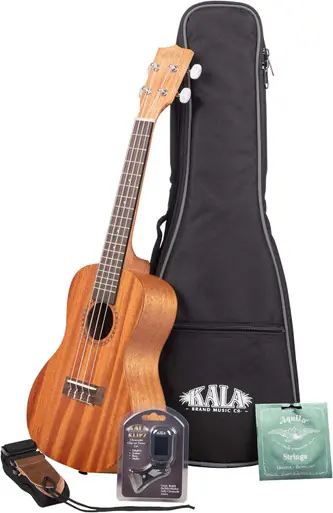 Heid Music | Kala KA-15C Satin Mahogany Concert Ukulele Bundle Bulk Order