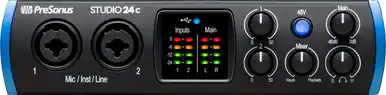 Don’t Miss Out Heid Music | PreSonus Studio 24c Recording Interface