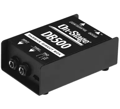 In Demand Heid Music | On-Stage DB500 Passive Direct Box
