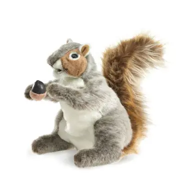 Folkmanis Gray Squirrel Puppet - Heid Music New Release