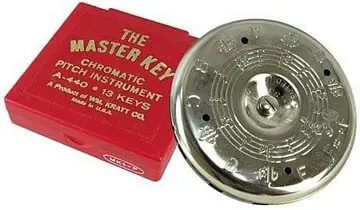 Direct From Factory Heid Music | Master Key Chromatic Pitch Pipe - C to C