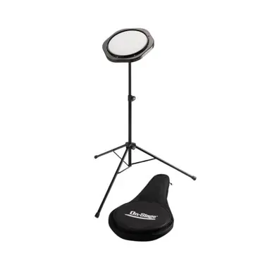 Heid Music | On-Stage DFP55008" Practice Pad with Stand and Bag Sale