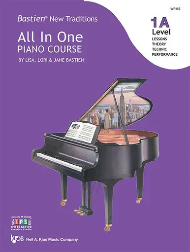 Exclusive Offer Heid Music | Bastien New Traditions: All In One Piano Course, Level 1A