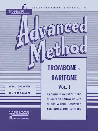 Heid Music | Rubank Advanced Method - Trombone or Baritone Vol. 1 Weekend Sale