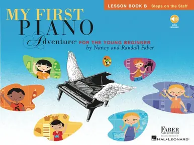 Top Pick Heid Music | My First Piano Adventures Lesson B w/Online Audio, Faber