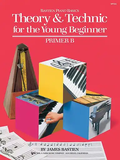 Heid Music | Bastien Piano Basics, Theory/Technic for the Young Beginner, Primer B Original