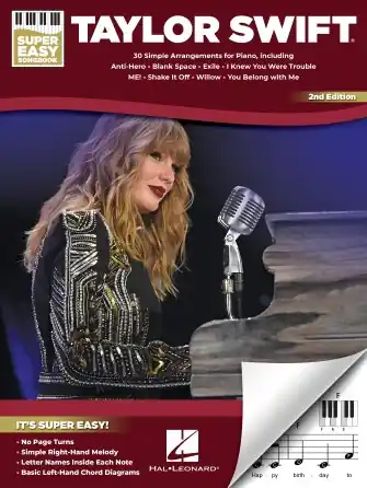 No Minimum Order Heid Music | Taylor Swift – Super Easy Songbook – 2nd Edition