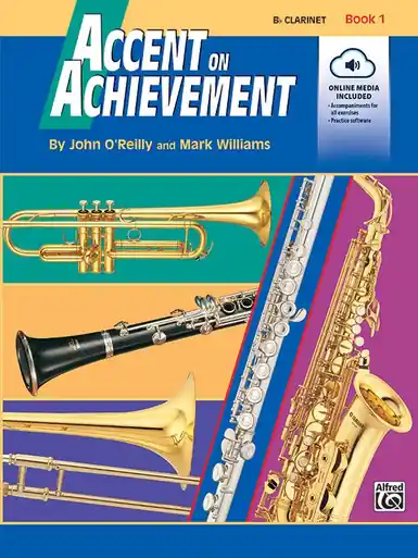 Genuine Heid Music | Accent on Achievement, Book 1, Clarinet