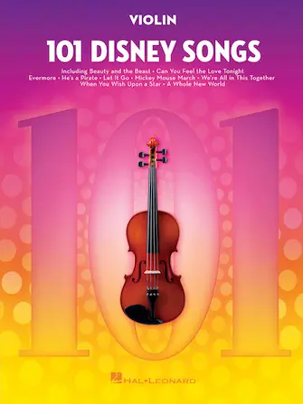 Seasonal Sale Heid Music | 101 Disney Songs - Violin