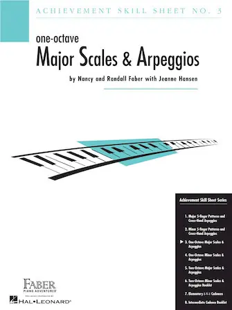 Exclusive Offer Heid Music | Achievement Skill Sheet No. 3: One-Octave Major Scales & Arpeggios