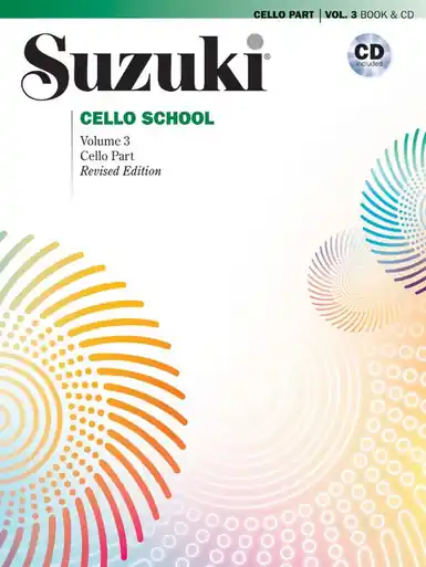 Heid Music | Suzuki Cello School: Volume 3 - Revised w/CD Handmade