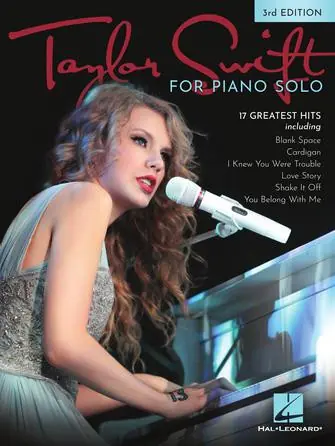 Heid Music | Taylor Swift for Piano Solo – 3rd Edition Money Back Guarantee