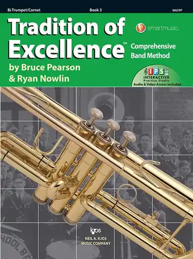 Heid Music | Tradition of Excellence - Trumpet - Book 3 Fan Favorite