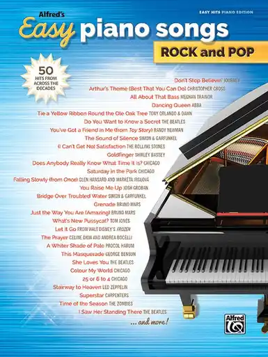 Special Discount Heid Music | Alfred's Easy Piano Songs: Rock and Pop