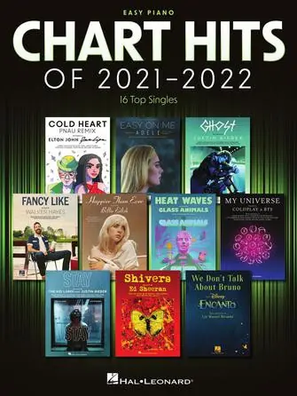 Heid Music | Chart Hits of 2021-2022, Easy Piano Worldwide Shipping