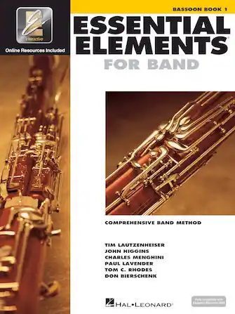 Free Shipping Heid Music | Essential Elements for Band - Bassoon Book 1