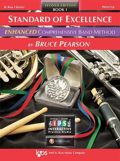 Limited Time Heid Music | Standard of Excellence, Enhanced, Book 1, Bass Clarinet