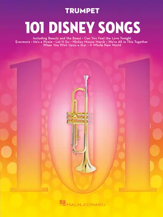 101 Disney Songs for Trumpet - Heid Music Best Price