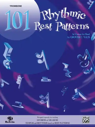 Price Drop Heid Music | 101 Rhythmic Rest Patterns - Trombone