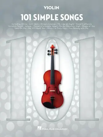 101 Simple Songs for Violin - Heid Music Discount