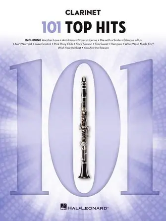 101 Top Hits for Clarinet - Heid Music Warranty Included