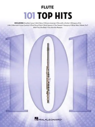 101 Top Hits for Flute - Heid Music Buy Online