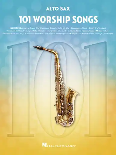 Save Now 101 Worship Songs for Alto Sax - Heid Music
