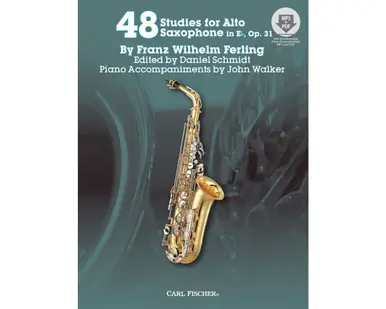 48 Studies for Alto Sax Op 31 w/Audio - Heid Music Buy Online