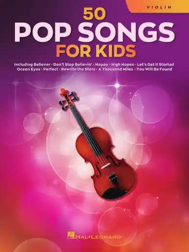 Crafted 50 Pop Songs for Kids - Violin - Heid Music